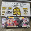 UV Sensitive Color Shift Split Ply Real Wear Graphic 33.3mm Street (Knight Mold)