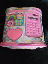 Image 3 of Pink Cosmetic Box With Accessories 