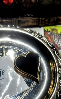 Image 2 of Black Magic Heart Brooch