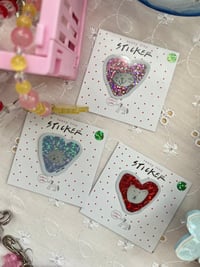 Image 4 of Glitter animal pal stickers 