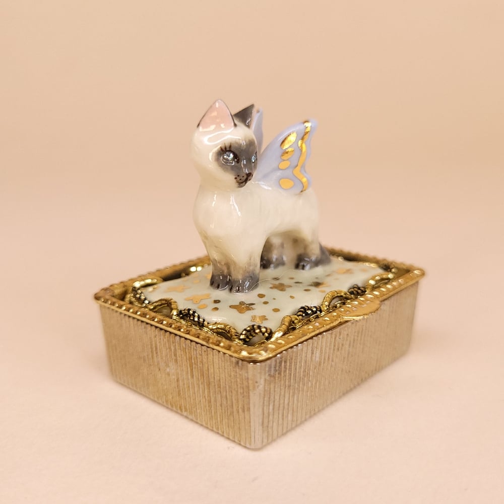 Image of Ragdoll Fairy Miniature Trinket Box