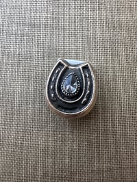 Image 1 of Diamond Horseshoe Har Clip