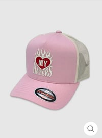 My Hater Pinlk Snapback Cap