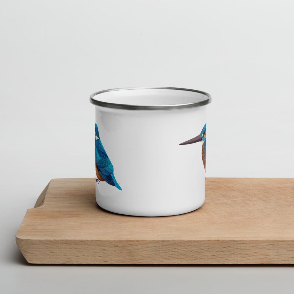 Enamel Mug: King Fisher