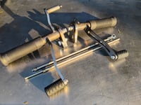 Image 2 of JumpStreet Customs XS650 Drum Brake Mid Controls 