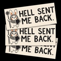 “Hell” Bumper Sticker