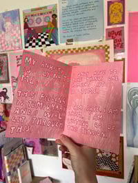 Image 2 of ⛅️ Anxiety Affirmations Zine ⛅️ 