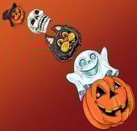 Image 2 of Halloween Totem Pole