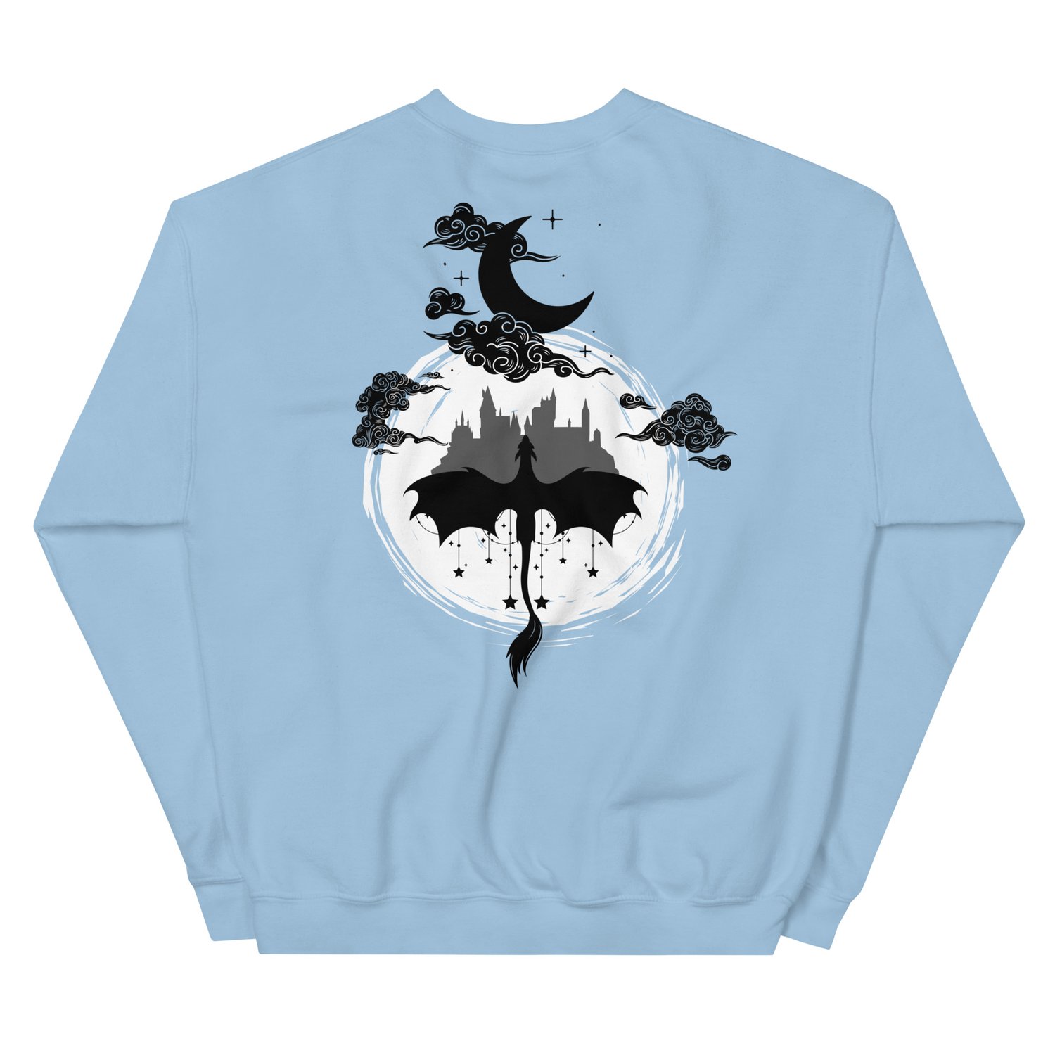 Image of Dragon stars noir Unisex Sweatshirt