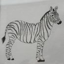 Image 2 of £50 originals - Zebra watercolour