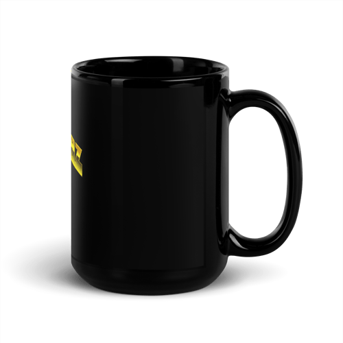 Image of LOWER AZ Black Glossy Mug