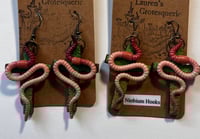 Image 3 of Mini Worm wall crosses, pendants, & earrings