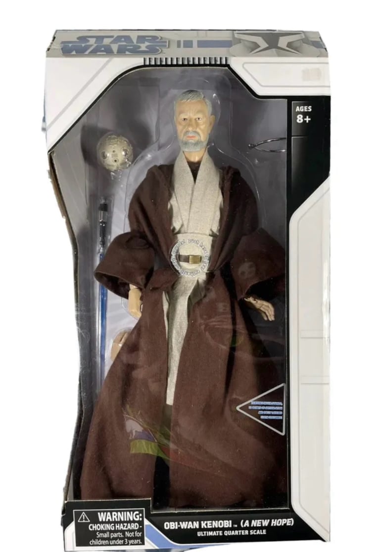 Star Wars IV Obi-Wan Kenobi Ultimate 1/4 Scale Figure Diamond Select NIB Image 2