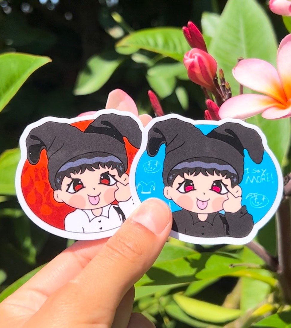 Jack in the box stickers!