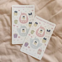 Tamagotchi Friends Sticker Sheet