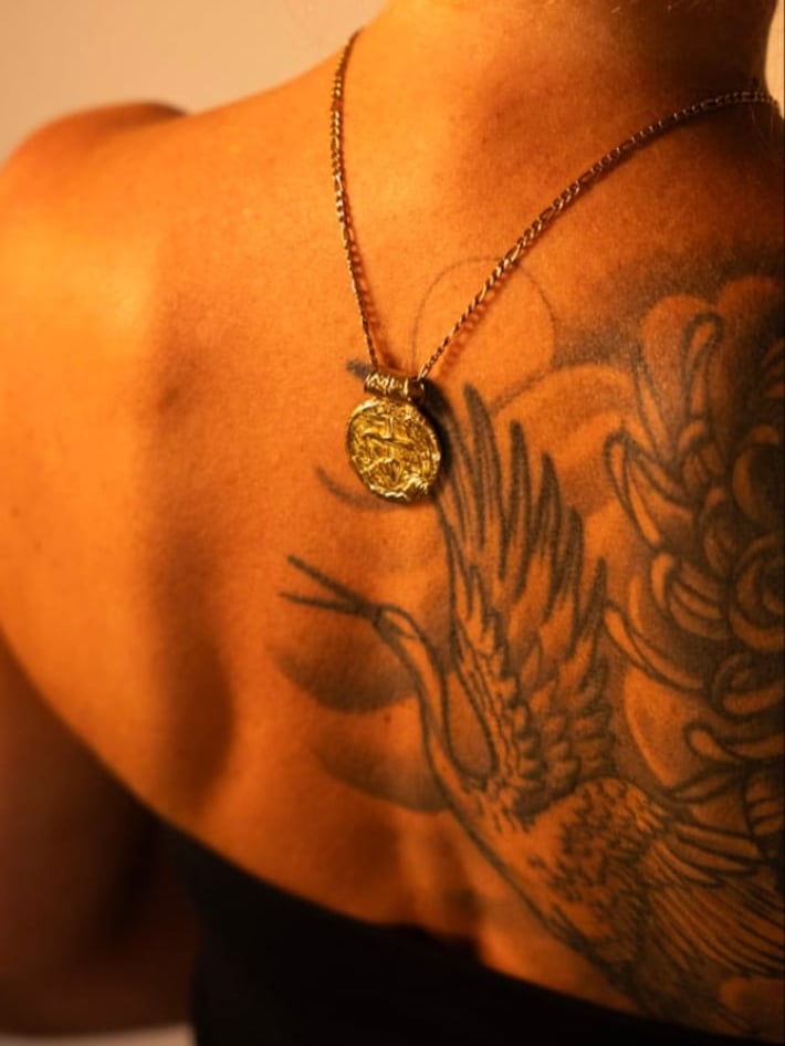 Image of SORAYA 18ct Gold Plated Starsign Necklaces