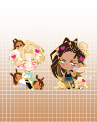 Image 4 of ALNST chibi: bunnies  [pre order]