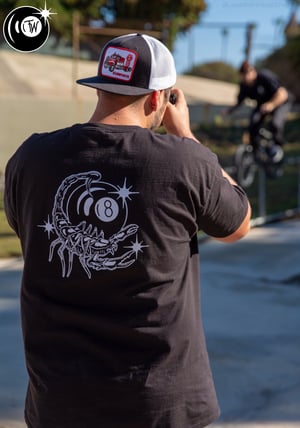 Image of Tough World Scorpion Tee, Black