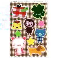 fabric friends sticker sheet