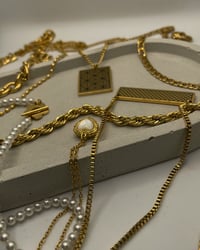 Image 4 of Geometric Bar Necklace