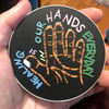 “Healing is in our hands” Sticker