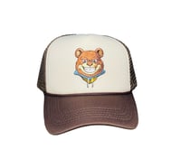 Berrprintz Signatue Logo trucker {Brown/Tan}