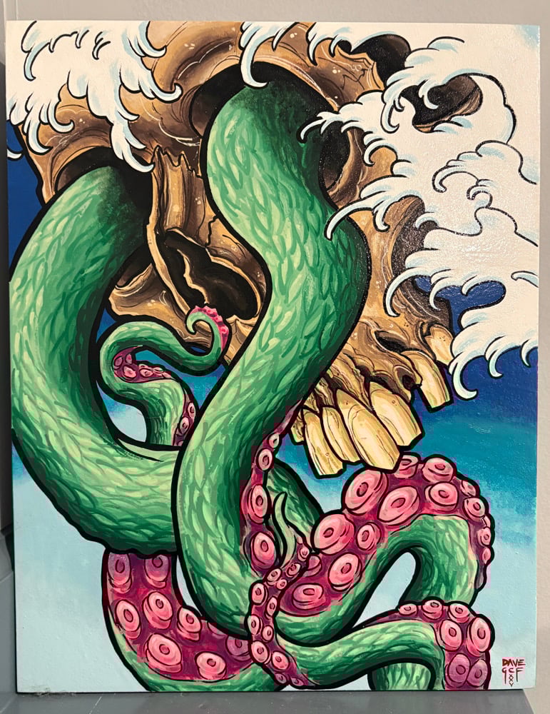 Image of TENTACLE SKULL