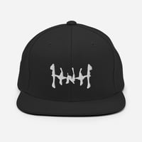 Image 1 of HNH Snapback Hat (White Thread)