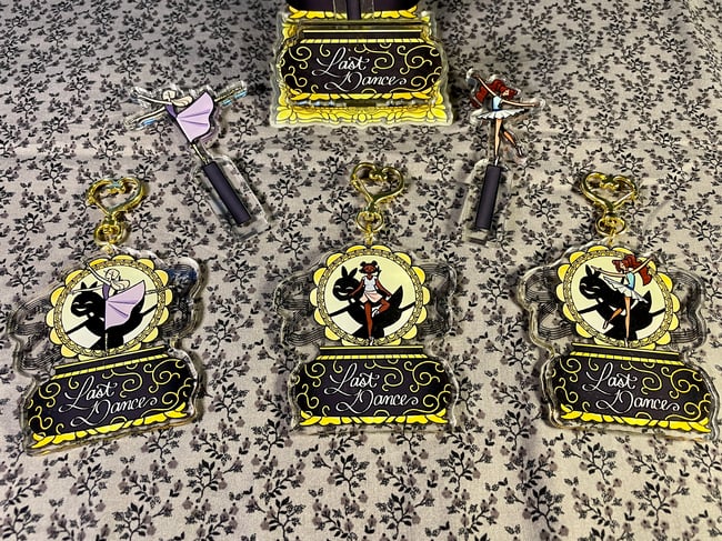 Last Dance Music Box Standees & Charms