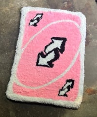 PINK REVERSE UNO CARD