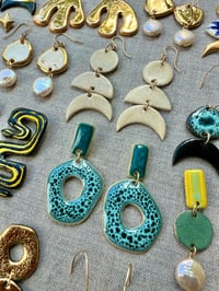 Image 2 of CHUNKY STUDS - SEAFOAM