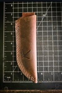 Image 7 of BCO/TRKC Stamped Leather Sheath