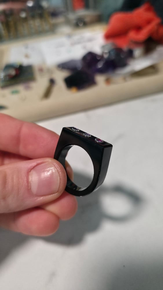 Image of Gemstone Ring Drop #2