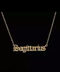 Image 3 of Zodiac Sign Necklace 
