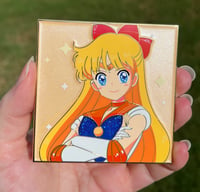 Image 1 of V Enamel pin 