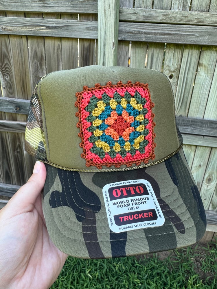 Image of  Creators Choice Granny Square Trucker Hat
