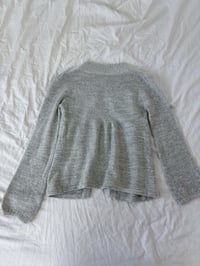 Image 3 of Vintage gray cardigan // S 