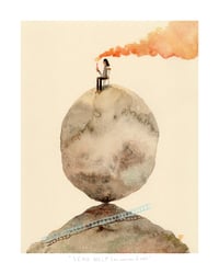 Image 1 of “SEND HELP (no worries if not)” print