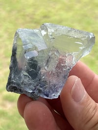 Image 6 of Transparent Phantom Fluorite Crystal Specimen #2610