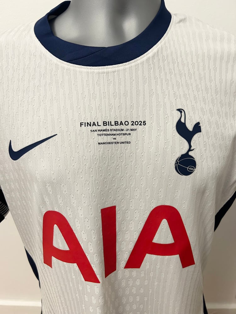 Image of Tottenham Hotspur “SON 7” Vaporknit 2024/25 Home Europa Final Shirt (M)