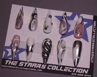 Image 2 of Silver Surfer  (Medium Almond/Stilleto)