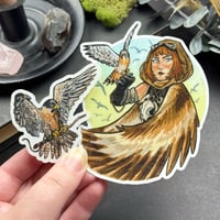 Image 1 of Birds of Prey Witch Sticker Duo
