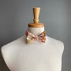 Warm Summer Floral Bow Tie