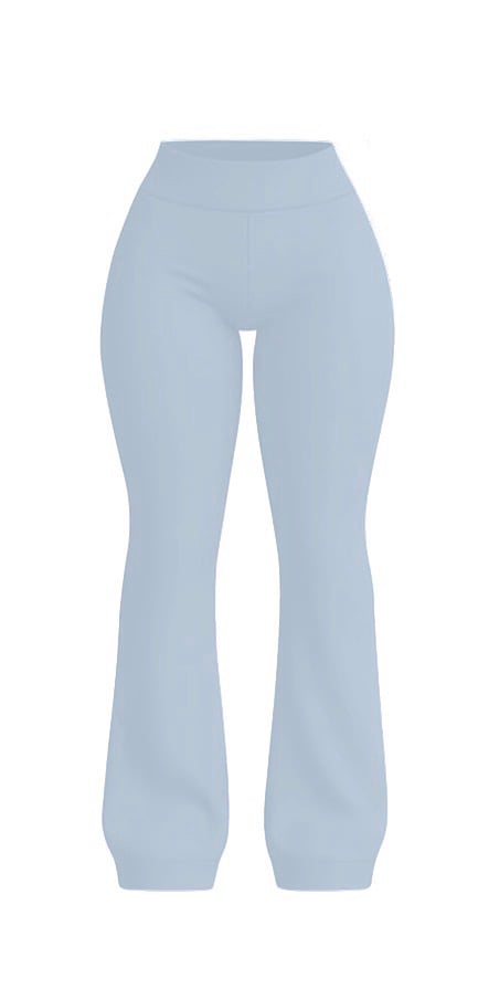 RTTO “Angel” Flared Pants in Steel