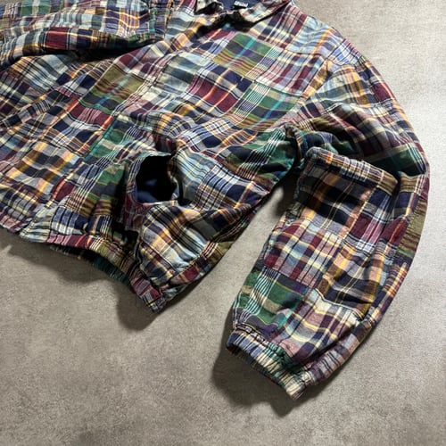 Image of 1990s Polo Ralph Lauren Patchwork Jacket, Size XL