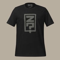 Image 1 of QUESTION SLEEP Shirt - BLACK