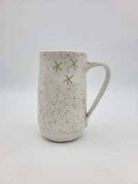 Image 2 of White Moon Face Mug