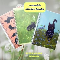 Image 1 of reusable sticker books