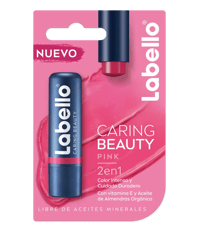 Labello Labial con Aciete de Almendras y Vitamina E- Rosa