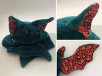 Image 1 of Christmas Holly Bean Bat
